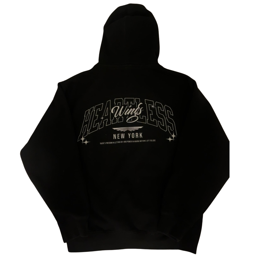 Heartless Wings Graphic Hoodie