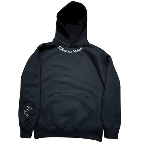Heartless Wings Logo Hoodie