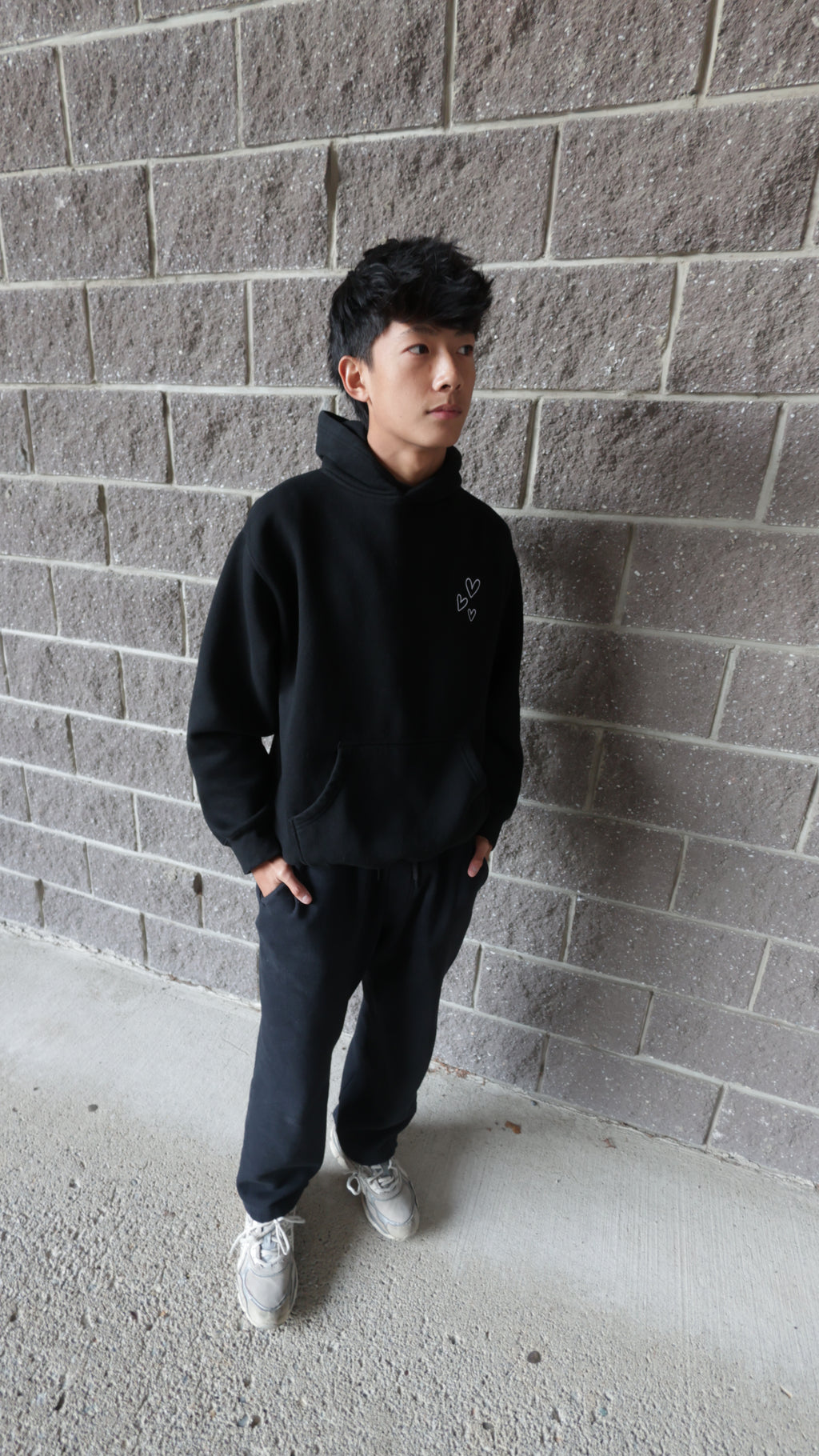 Heartless Wings Graphic Hoodie